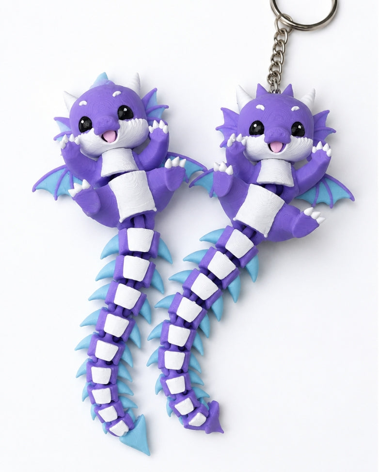 Llavero Dragón Articulado Flexi | ArticuPets
