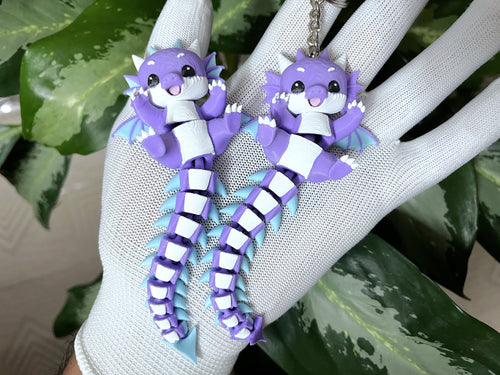 Llavero Dragón Articulado Flexi | ArticuPets